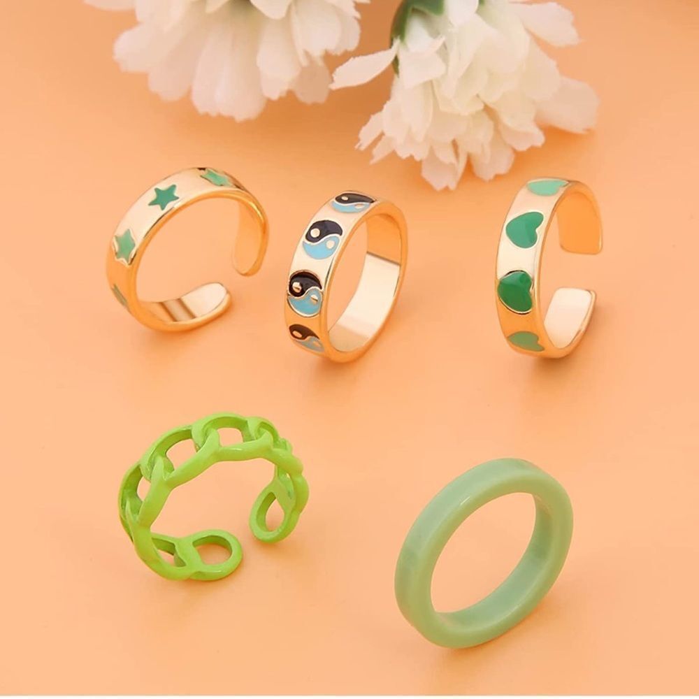 NWT Wool + Pepper Co. Rings Set (10) - Picture 4 of 5